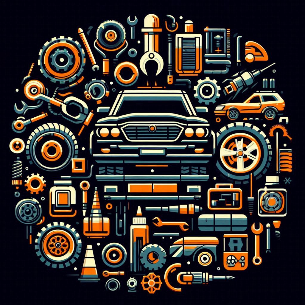 Masalah yang Sering Ditemukan pada Mobil Bekas 2018 ke Bawah dan Cara Mengatasinya with a black and orange color scheme Masalah Mobil